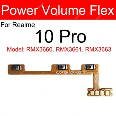Công tắc Nút Bật/Tắt Nguồn và Âm Lượng Realme 10S, 10 Pro, 10Pro Plus – Phím Mềm Cáp Phần, Giá 136.400₫