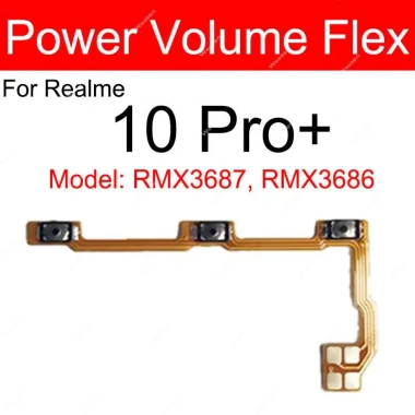Công tắc Nút Bật/Tắt Nguồn và Âm Lượng Realme 10S, 10 Pro, 10Pro Plus – Phím Mềm Cáp Phần, Giá 136.400₫
