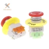 Công tắc tự khóa Rrlnmd 1NO1NC Dừng khẩn cấp, nút nhấn AC 660V 10A 2