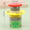 Công tắc tự khóa Rrlnmd 1NO1NC Dừng khẩn cấp, nút nhấn AC 660V 10A 5