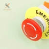 Công tắc tự khóa Rrlnmd 1NO1NC Dừng khẩn cấp, nút nhấn AC 660V 10A 7