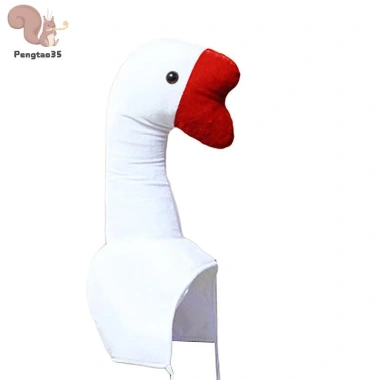Cosplay Ngỗng Người Dễ Thương Sang Trọng - Mũ Trùm Đầu Halloween Mùa Đông Ấm Áp