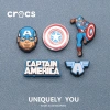 Crocs Jibitz Captain America Pizza Planet - Khóa giày hoạt hình, nơ quyến rũ, phụ kiện giày, giá chỉ 27.500₫ 4