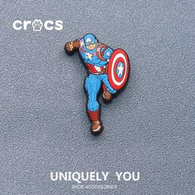 Crocs Jibitz Captain America Pizza Planet - Khóa giày hoạt hình, nơ quyến rũ, phụ kiện giày, giá chỉ 27.500₫ 8