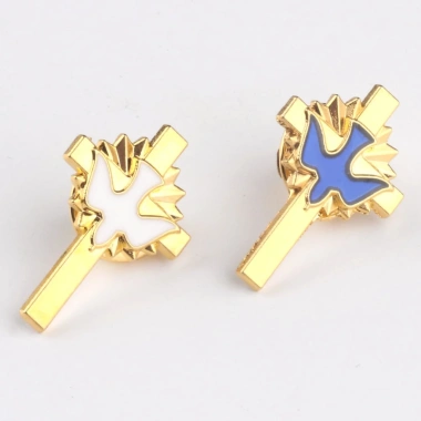 Crosses Pin hợp kim Doves: Trâm huy hiệu bữa tiệc và hàng ngày, giá 52.800 Crosses Pin hợp kim Doves: Trâm huy hiệu bữa tiệc và hàng ngày, giá 52.800
