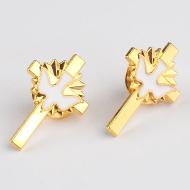 Crosses Pin hợp kim Doves: Trâm huy hiệu bữa tiệc và hàng ngày, giá 52.800