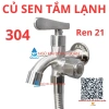 Củ sen lạnh inox 304 đúc - Vòi sen lạnh inox 304 đa dạng, chất lượng cao, giá ưu đãi 135.999₫ 5