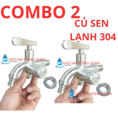 Củ sen lạnh inox 304 đúc - Vòi sen lạnh inox 304 đa dạng, chất lượng cao, giá ưu đãi 135.999₫ 7