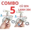 Củ sen lạnh inox 304 đúc - Vòi sen lạnh inox 304 đa dạng, chất lượng cao, giá ưu đãi 135.999₫ 8