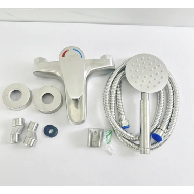 Củ sen tắm nóng lạnh inox 304 bộ đầy đủ vòi sen tay, dây sen, đế cài – giá ưu đãi 101.650₫