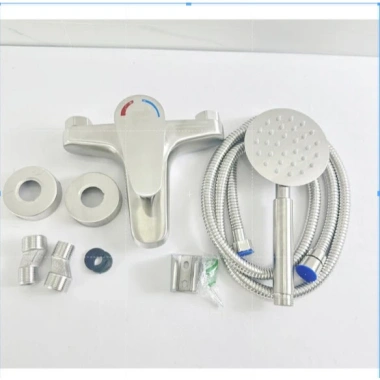 Củ sen tắm nóng lạnh inox 304 bộ đầy đủ vòi sen tay, dây sen, đế cài – giá ưu đãi 101.650₫