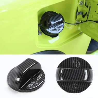 Cửa bình nhiên liệu carbon cho Suzuki Jimny JB64 JB74 2.019-2.021 - nắp gas phụ kiện xe