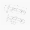 Cửa Tủ Bouncer Điều Chỉnh Tay Cầm Vô Hình Chống Va Chạm Phòng Ngủ - 42.659₫ 8