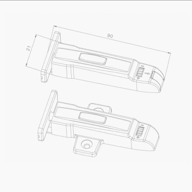 Cửa Tủ Bouncer Điều Chỉnh Tay Cầm Vô Hình Chống Va Chạm Phòng Ngủ - 42.659₫