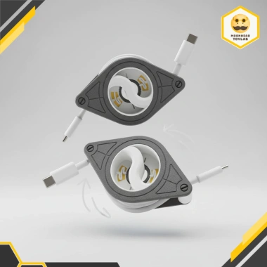 Cuộn Dây Sạc Chống Rối Nhỏ Gọn - Thu Gọn Cáp USB, Tiện Lợi Linh Hoạt, Giá 29.700 VND