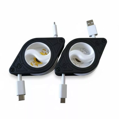 Cuộn Dây Sạc Chống Rối Nhỏ Gọn - Thu Gọn Cáp USB, Tiện Lợi Linh Hoạt, Giá 29.700 VND