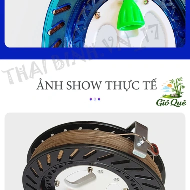 Cuộn Dây Thả Diều 1 Li GIOQUE.STORE D16-D22 thắng dây ABS - Giá chỉ 120.000₫