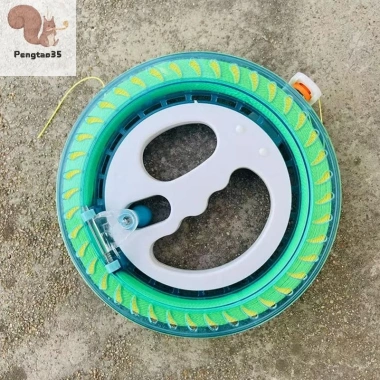 Cuộn Diều 200/300/400M Tròn Xanh Dương - Dây Tay Cầm Bay Dụng Cụ Ngoài Trời