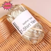 Cuộn giả da sáng bóng 40M - Vải đan sợi DIY cho túi nket và đệm, chất lượng cao 5