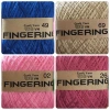 Cuộn Len Sợi Cotton Fingering 100gr - Bóng Mềm, Giá Ưu Đãi 27,000 VND 6