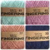 Cuộn Len Sợi Cotton Fingering 100gr - Bóng Mềm, Giá Ưu Đãi 27,000 VND 9