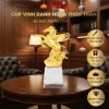 Cúp Vinh Danh Ngựa ThiênThần 2.026 - Cúp Mã Đáo Thành Công Pha Lê Mạ Vàng Cao Cấp, Quà Tặng Hoàng Gia, Giá chỉ 690.000₫