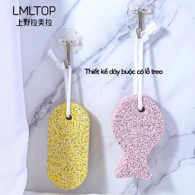 Đá Bọt Biển Nhập Khẩu LMLTOP - Chà Gót Chân, Tẩy Da Chết, Màu Ngẫu Nhiên, Giá 15.000 VNĐ
