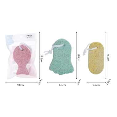 Đá Bọt Biển Nhập Khẩu LMLTOP - Chà Gót Chân, Tẩy Da Chết, Màu Ngẫu Nhiên, Giá 15.000 VNĐ