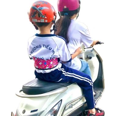 Đai an toàn xe máy cao cấp cho bé - Siêu gọn, chắc chắn, giảm giá 60.200₫