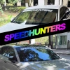 Dải chống nắng SPEED HUNTERS 130x21cm - Decal UV, phim tint JDM, che kính chắn gió