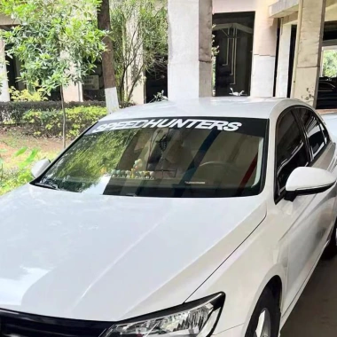 Dải chống nắng SPEED HUNTERS 130x21cm - Decal UV, phim tint JDM, che kính chắn gió 8