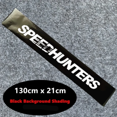 Dải chống nắng SPEED HUNTERS 130x21cm - Decal UV, phim tint JDM, che kính chắn gió 10