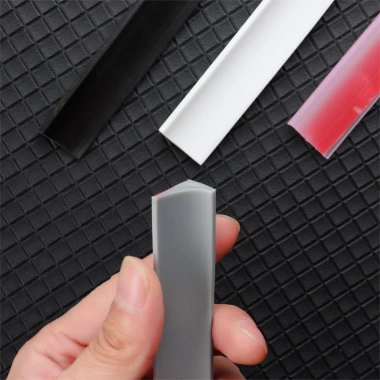 Dải giữ nước uốn cong Happyleaf66 Vòi hoa sen, rào cản lũ lụt, niêm phong silicon khô ướt 6