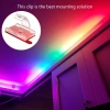 Dải LED Tự Dính 100 chiếc Đèn Chân Đế Cố Định, Ánh Sáng Rực, Kẹp Dây Cáp Bền Đẹp, Giá 246.400₫ 4