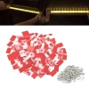 Dải LED Tự Dính 100 chiếc Đèn Chân Đế Cố Định, Ánh Sáng Rực, Kẹp Dây Cáp Bền Đẹp, Giá 246.400₫ 6