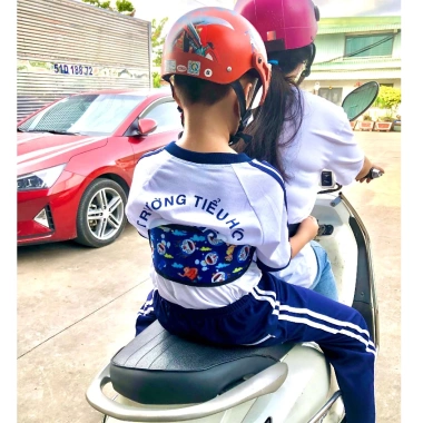 Đai xe máy cho bé Mini an toàn, chống thấm, giảm giá, Giá chỉ 57.620 VND 3