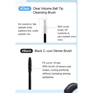 DAISO GROWUS Serum Dưỡng Mi Đen Lâu Trôi - Chăm Sóc Mi, Tạo Kiểu, Hàn Quốc