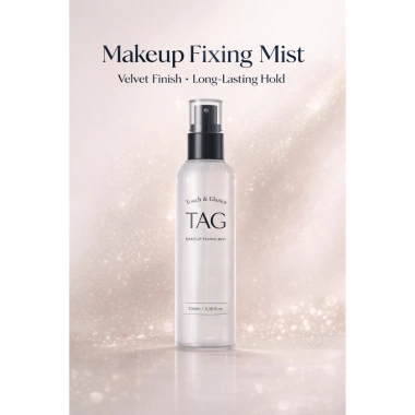 DAISO TAG Velvet Setting Fixer 100ml - Xịt cố định lâu trôi, dưỡng ẩm Airy, trang điểm Hàn Quốc, chỉ 218.072₫