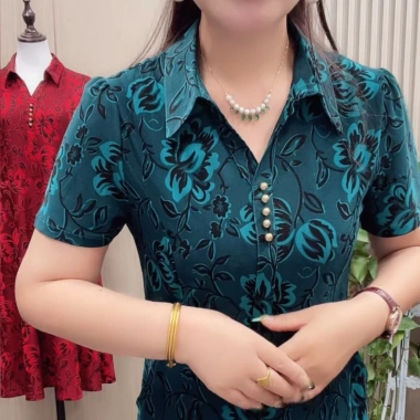Đầm Cao Cấp Ngắn Tay Che Bụng Phong Cách Phương Tây Xám - Mùa Hè 2.023 Giá Ưu Đãi 201.227 VND 4
