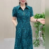 Đầm Cao Cấp Ngắn Tay Che Bụng Phong Cách Phương Tây Xám - Mùa Hè 2.023 Giá Ưu Đãi 201.227 VND 5