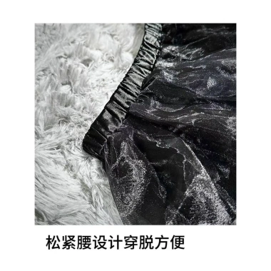 Đầm corset jacquard đen Thiên Nga, eo ngắn nặng, tiệc sinh nhật, giá 523.584₫ 5