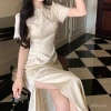 Đầm dài nữ thanh lịch Mùa Hè 2.025 thiết kế sườn xám - Giảm béo, giá 562.954₫ 7