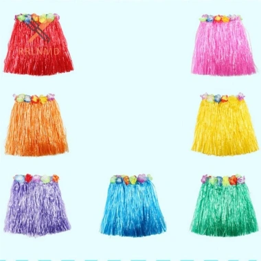Đầm Hawaii Hula Cỏ Đi Biển Trẻ Em Bé Trai Bé Gái - Dây Đeo Tay Nóng Giảm 20%