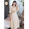 Đầm phù dâu sườn xám mỏng nhẹ, sang trọng cho cô dâu và nhóm cưới mùa xuân hè 7
