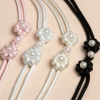 Đầm sườn xám handmade, 8 lăng kính + 3 ngọc trai - Phong cách Trung Quốc mới, giảm 20%