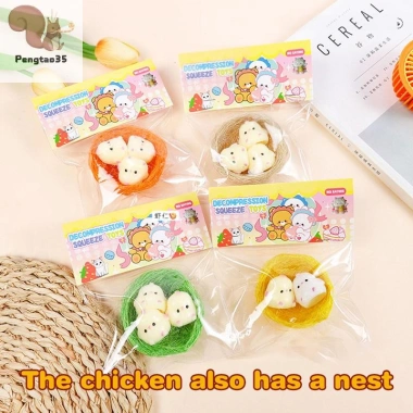 Đàn Áp Phục Hồi Chậm Gà Con Đồ Chơi Mochi Mềm Bóp Giảm Căng Thẳng - Quà Tặng Trẻ Em COD 3 Đàn Áp Phục Hồi Chậm Gà Con Đồ Chơi Mochi Mềm Bóp Giảm Căng Thẳng - Quà Tặng Trẻ Em COD 3