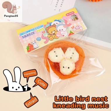 Đàn Áp Phục Hồi Chậm Gà Con Đồ Chơi Mochi Mềm Bóp Giảm Căng Thẳng - Quà Tặng Trẻ Em COD