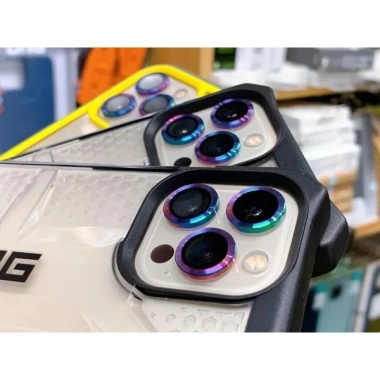 Dán bảo vệ mắt cam viền 7 màu titan cho iPhone 11 và 12 Pro Max - Giá 12.500 VND 2