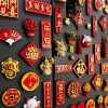 Dán Tủ Lạnh Phong Cách Trung Hoa 3D Ba Chiều - Câu Đối Năm Mới Lễ Hội, Trang Trí Văn Hóa Sáng Tạo, Giá 103.400 VND