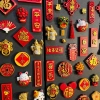 Dán Tủ Lạnh Phong Cách Trung Hoa 3D Ba Chiều - Câu Đối Năm Mới Lễ Hội, Trang Trí Văn Hóa Sáng Tạo, Giá 103.400 VND 3